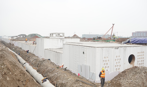 铜河南路管廊实景图