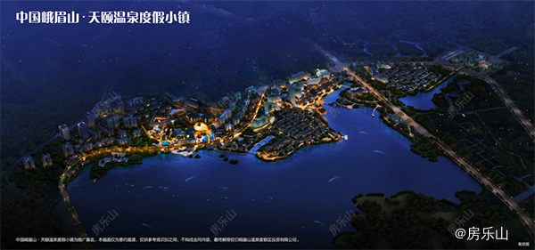 天颐温泉小镇效果图