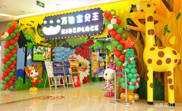 万达宝贝王示意图