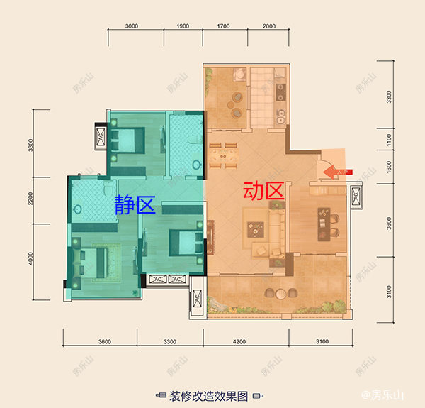 麓城C1户型图
