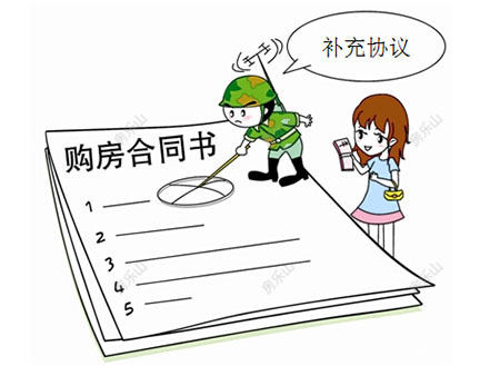 商品房买卖合同示意图