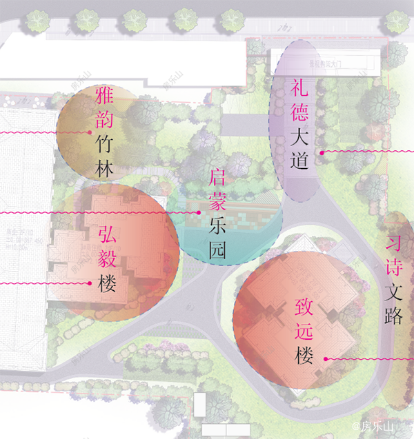 领丰一品学府园林规划图