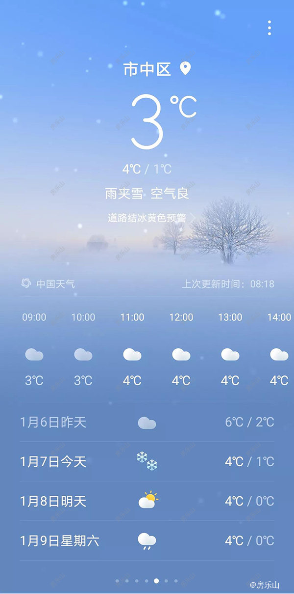 天气预报