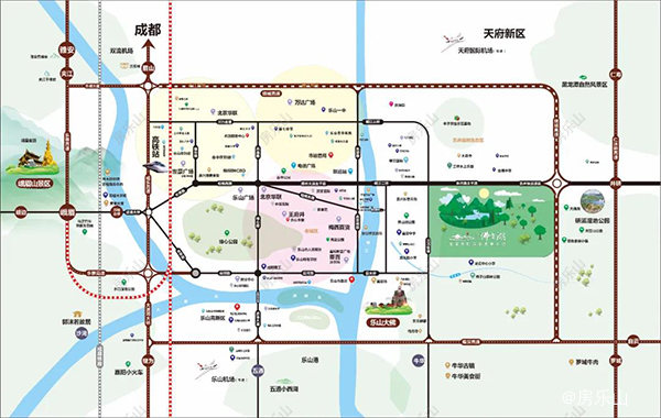 佛光湖海棠别院区位图