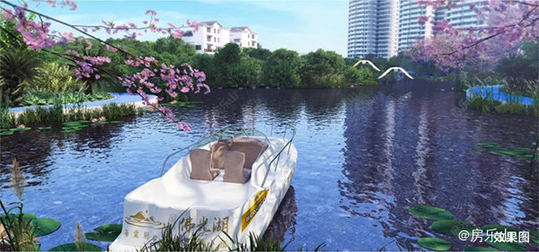 佛光湖海棠别院效果图