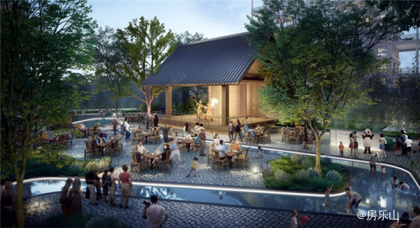 露天餐吧效果图