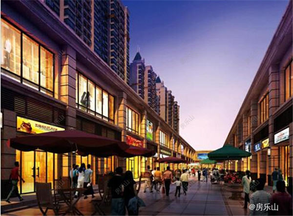 商业街效果图