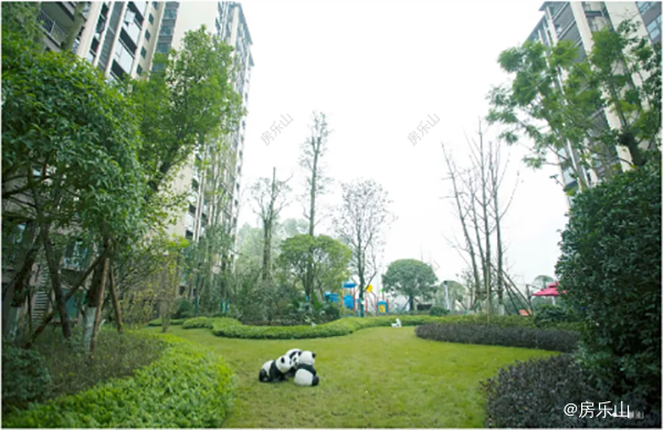 佳乐江屿城实景图