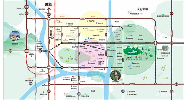 海棠别院小区位图