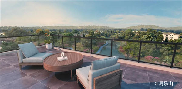 瞰湖小筑效果图