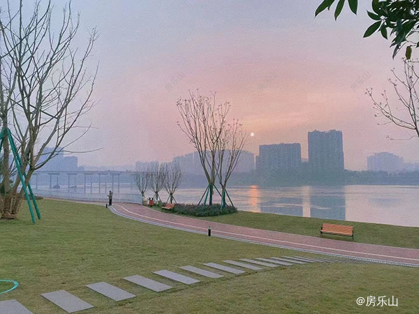滨江公园实景图