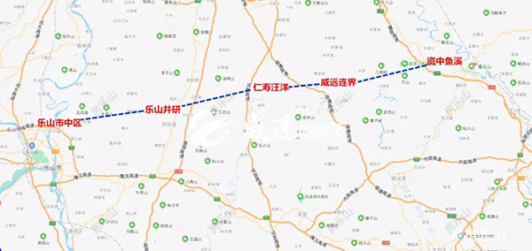 高速公路途经路线