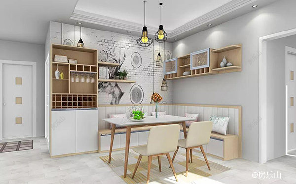 卡座装修示意图