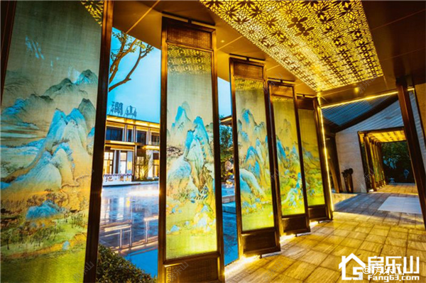 领地澜山实景图