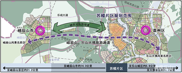 苏稽新区范围图