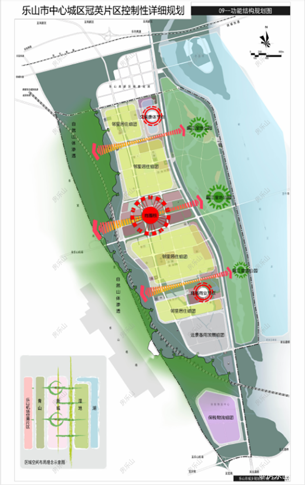 冠英新区规划图