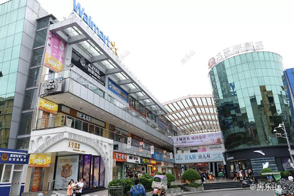 乐山老城区实景图