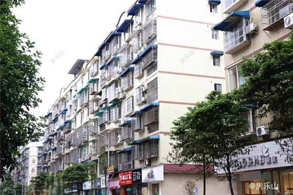 万人小区实景图