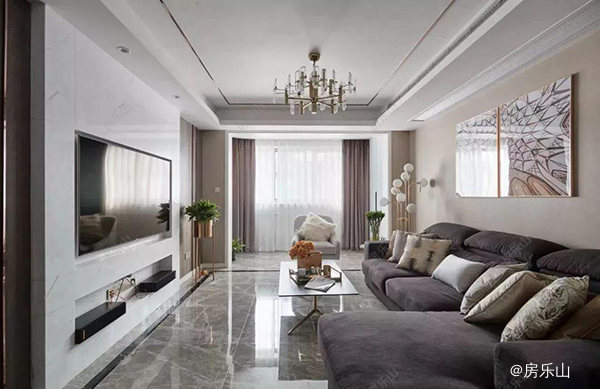 客厅装修示意图