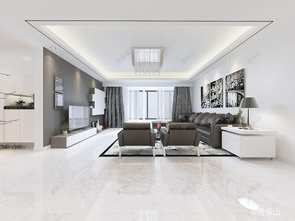 客厅装修示意图