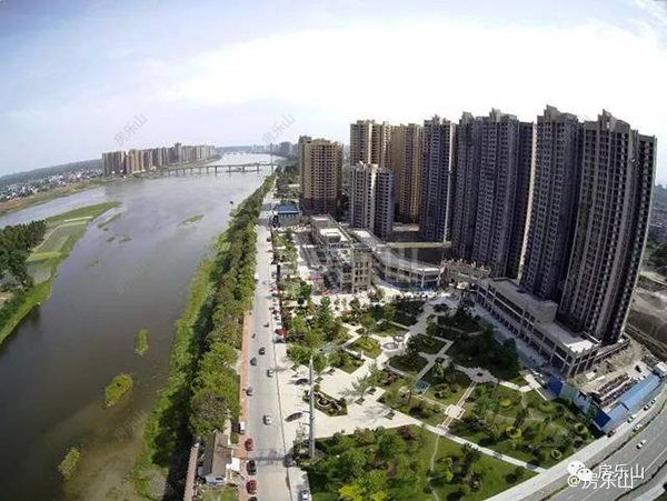 乐山城北片区实景图