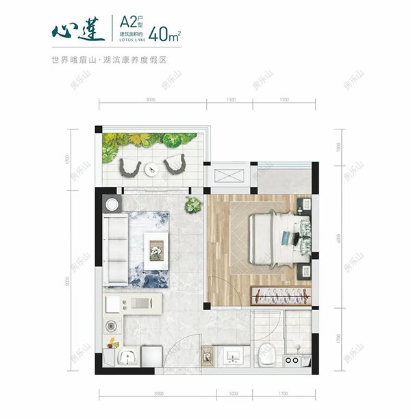 峨眉莲花湖户型图