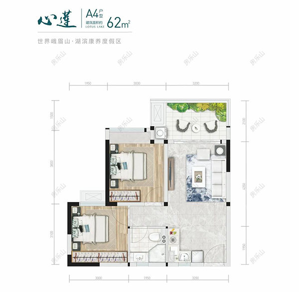 峨眉莲花湖户型图