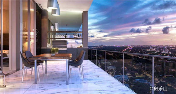 天立御景峰阳台效果图