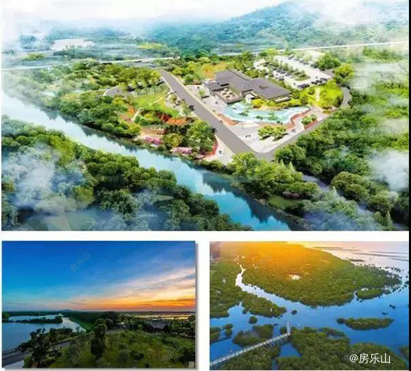 乐山高新区公园效果图