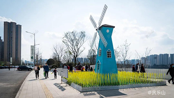 滨江花园城实景图