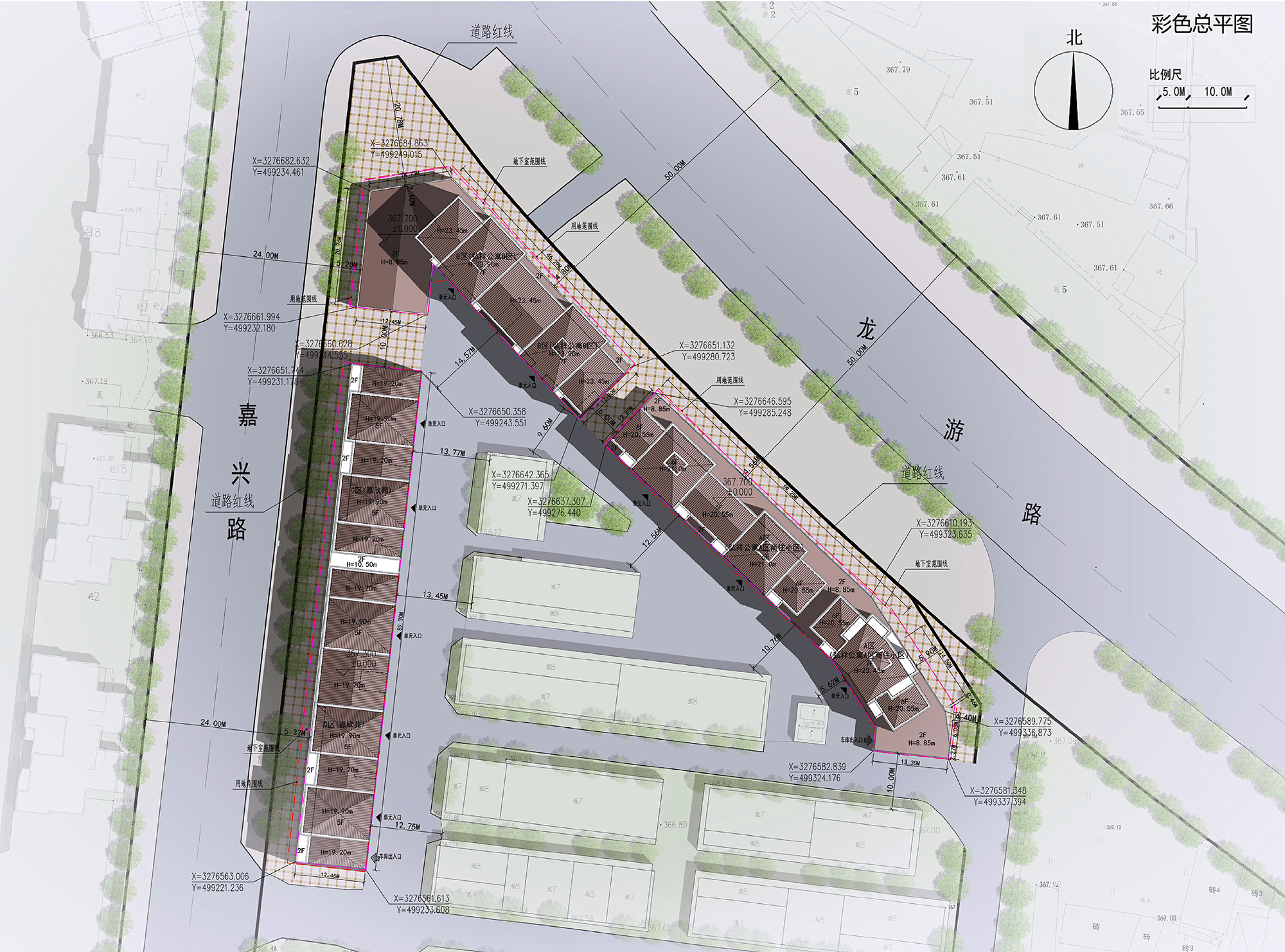 弘祥公寓总平图