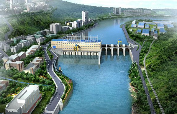 枕头坝二级水电站