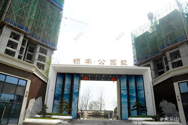 领丰公园墅实景图