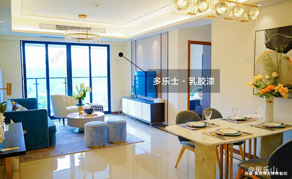 邦泰滨河湾样板间实景图