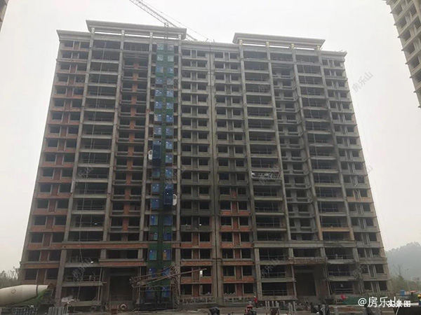 领地澜山工程实景图