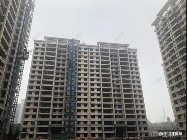 领地澜山工程实景图