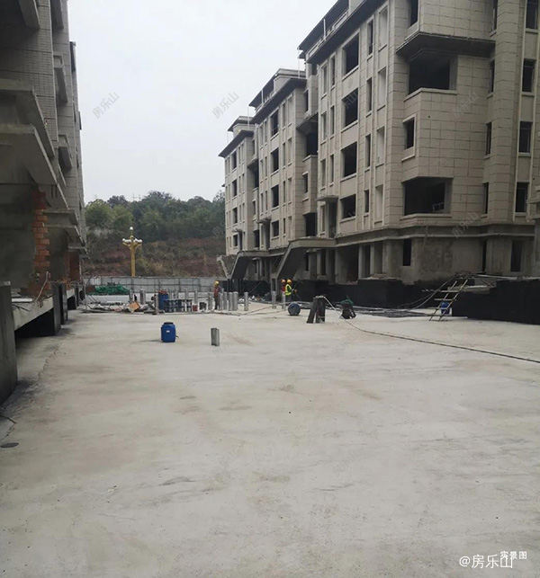 领地澜山工程实景图