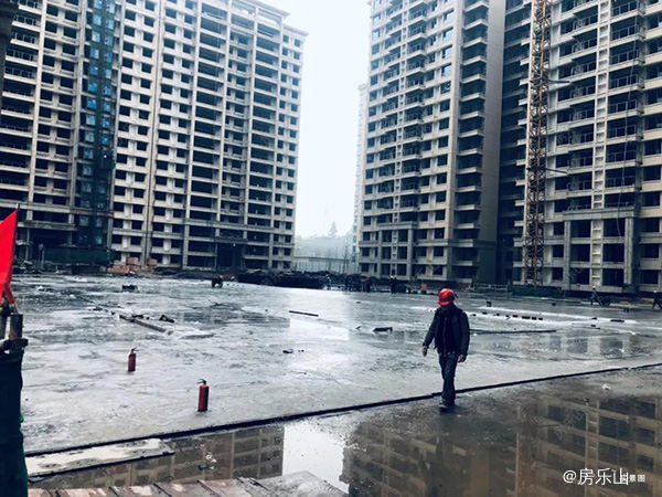 领地澜山工程实景图