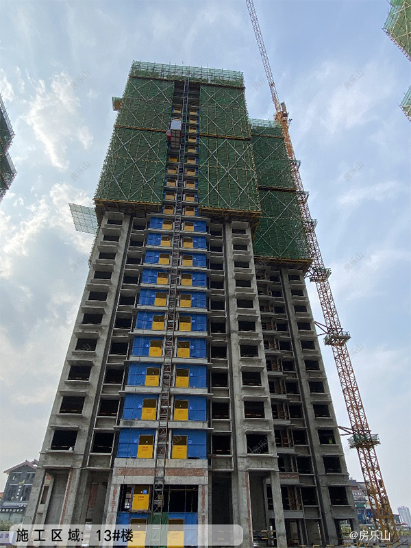 碧桂园青江府工程实景图