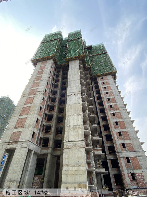 碧桂园青江府工程实景图