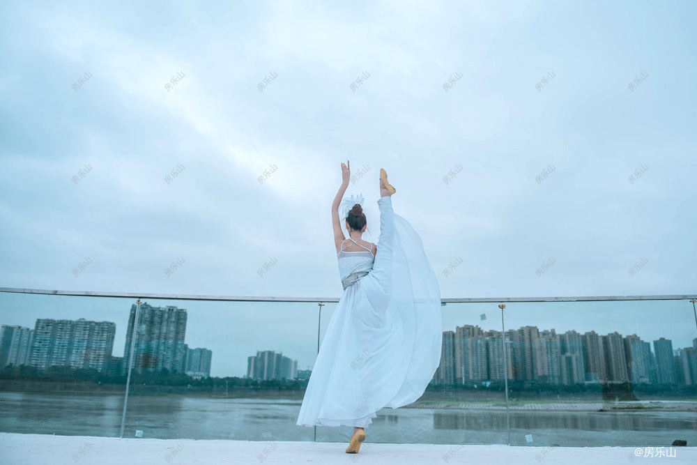 滨江花园城实景图拍摄