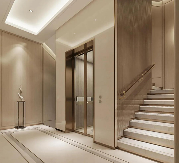 电梯入户示意图