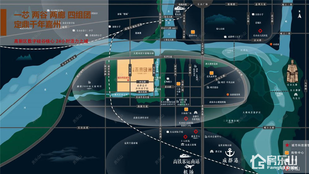 宝德未来绿洲区位图