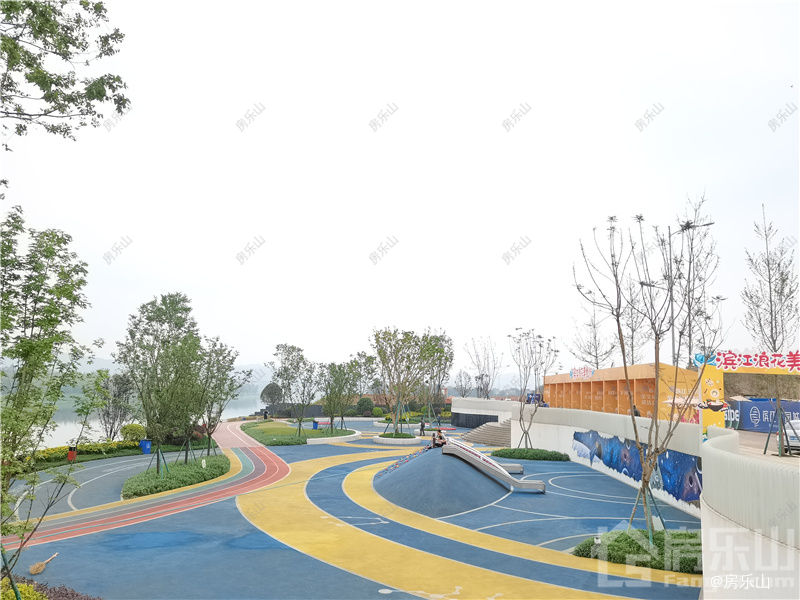 滨江花园城实景图