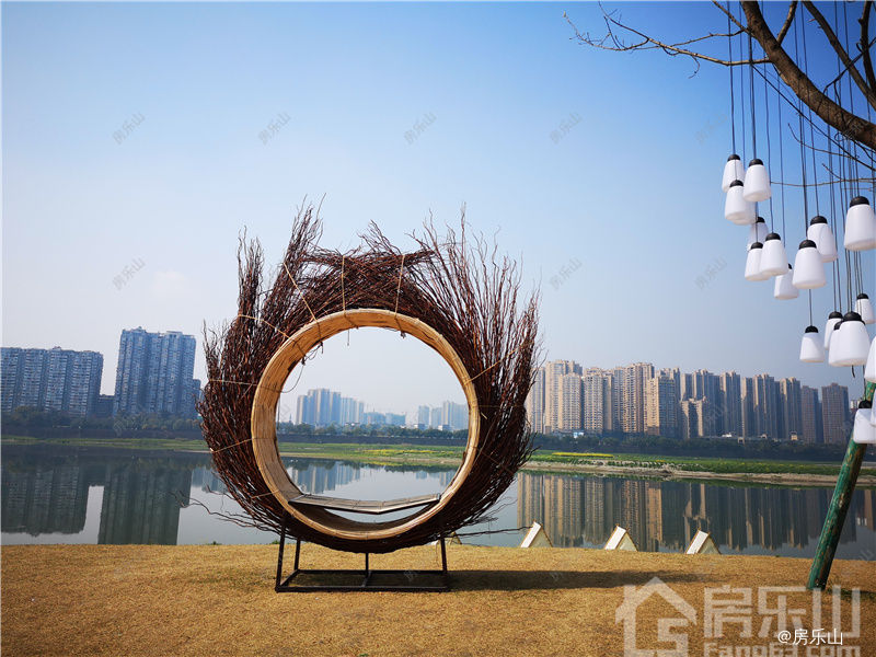 滨江花园城实景图