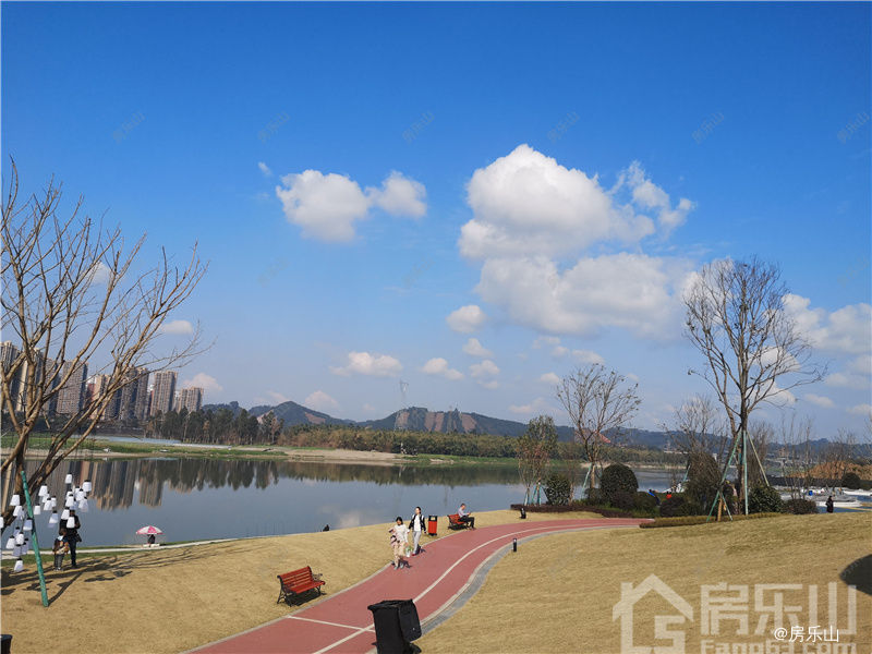 滨江花园城实景图