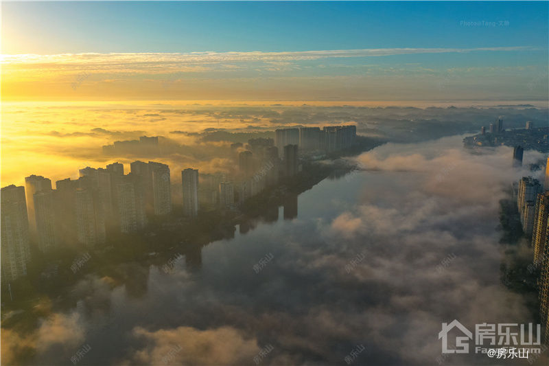滨江花园城实景图