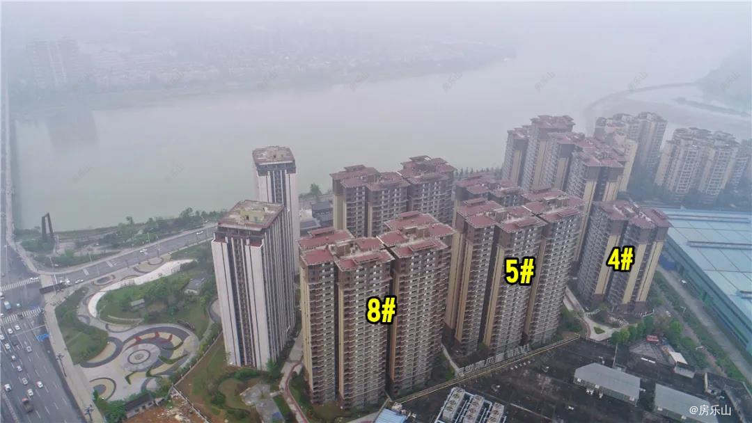 邦泰滨河湾实景航拍