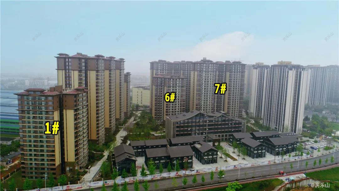 邦泰滨河湾实景航拍