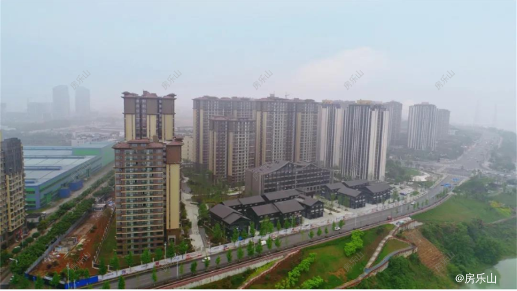邦泰大渡河府滨和湾工程进度
